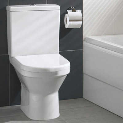 Vitra S50 Close Coupled Pan Cistern And Soft Close Seat from B&Q