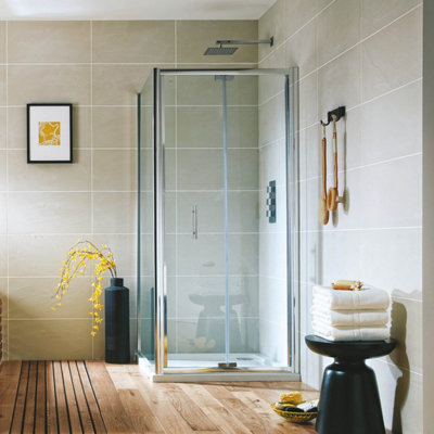 UK Homeliving Uk Home Living Avalon Bi-Fold 1000mm Door from B&Q
