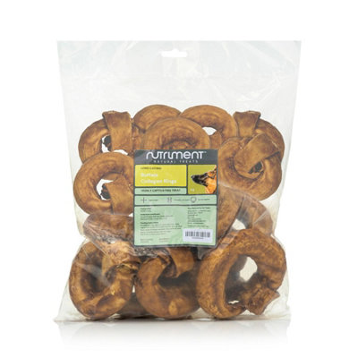 Pet Treats Wholesale Natural Treats Buffalo Collagen Rings For Dogs (1Kg) Hypoallergenic Long Lasting High Protein Dental Chews from B&Q