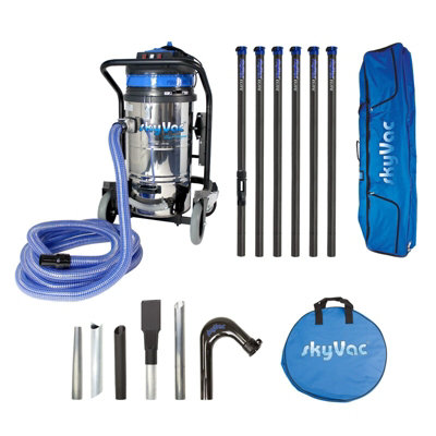 Skyvac Industrial 85 Gutter VacuumElite 6 Pole Package. Site Friendly 110V. from B&Q