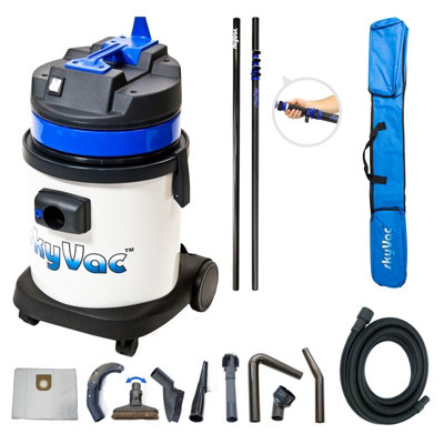Skyvac Internal 27 8.5M / 28Ft Telescopic Pole Package from B&Q