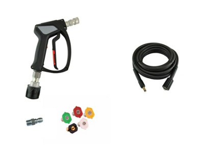 MTM HYDRO Italy  Mtm S/s Swivel Sgs35 Trigger Nilfisk/stihl Inlet & 11.6mm Q/r Adapter 10M Hose from B&Q