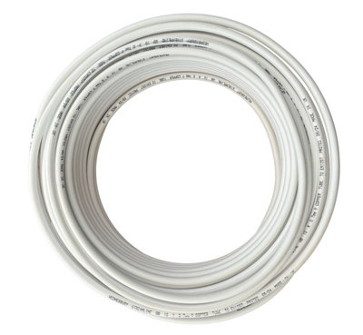 Wednesbury 10mm Copper Pipe Upvc Plastic Coated 10 Metre Coil 10mm X 10M Copper 10mm Oil Line from B&Q