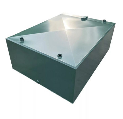 Oil Tank Warehouse 1100 Litre Low Profile Bunded Steel Oil Tank With Fitting Kit And GaugeSupports: Not Required from B&Q