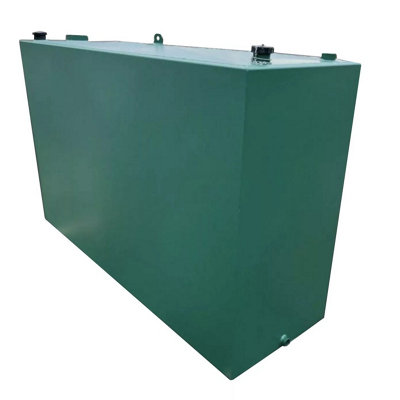 Oil Tank Warehouse 1350 Litre Slimline Bunded Steel Oil Tank With Fitting Kit And GaugeSupports: Required from B&Q
