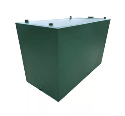 Oil Tank Warehouse 2000 Litre Slimline Bunded Steel Oil Tank With Fitting Kit And GaugeSupports: Required from B&Q