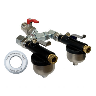Ultra Compact Dual Oil Tank Isolation Valve And Filter Kit2 Line Ofv Kit from B&Q
