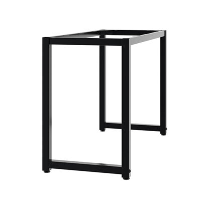 B&Q -  Black Coated Table Legs Frame For Table And Desk 110Cm W X 50Cm D X 71Cm H