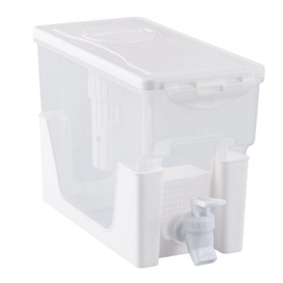 Breeins 3.5L Plastic Refrigerator Cold Water Drink Beverage Dispenser With Base from B&Q