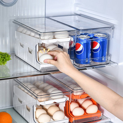 Thehotsale 2-Layer Scrolling Egg Holder Storage Rack from B&Q