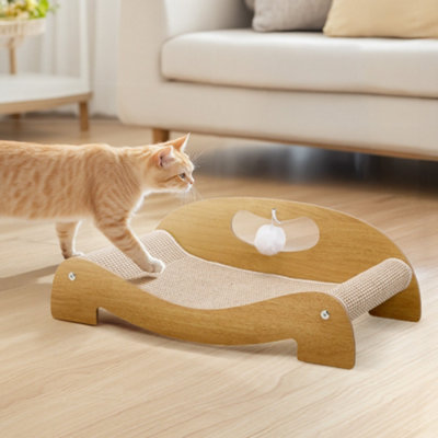 Thehotsale 2 In 1 Cat Scratching Board And Lounge Bed from B&Q