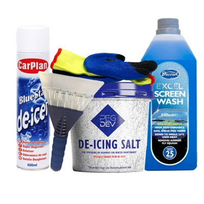 Pegdev - Pdl - Essential Emergency Winter Car Kit - Comprehensive Cold Weather Vehicle Protection