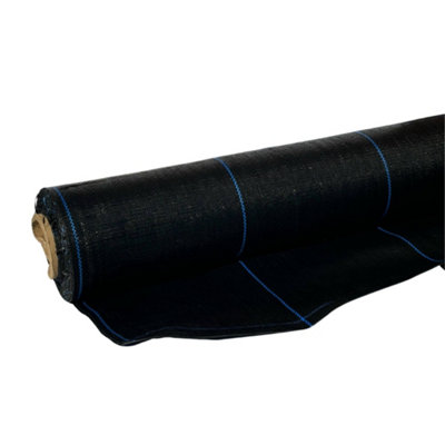 B&Q - PegdevPdlDurable Polywoven Groundcover Fabric 1M WidthWeed Control & Garden MembraneTear-ResistantPermeable 19M