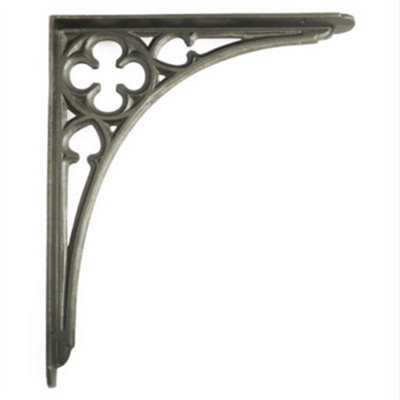 Castelion Single Large Cast Iron Gothic Shelf Bracket from B&Q