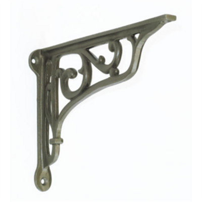 Castelion Single Cast Iron Edwardian Shelf Bracket from B&Q