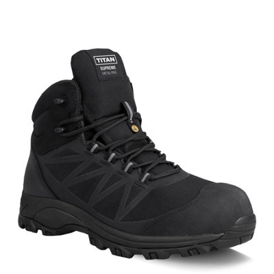 Titan Supreme S7S Metal-Free Waterproof Esd Safety Boots from B&Q