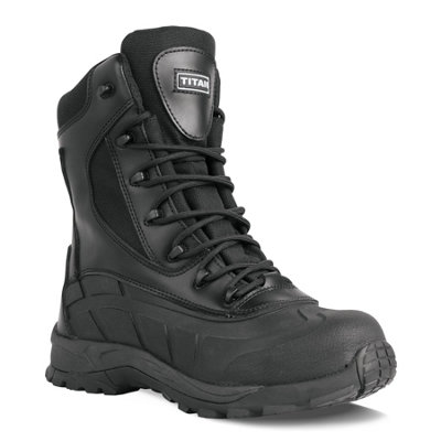 Titan Driflex S7S Metal-Free Waterproof High Leg Esd Safety Boots from B&Q