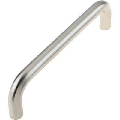 EaiContract Bolt Through Pull Handle225X19mmSus201Satin Stainless from B&Q