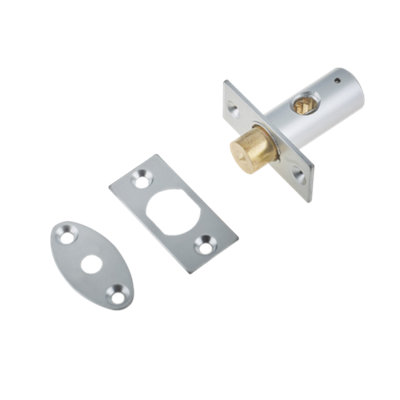 EaiRack Bolt61mm / 28mm BacksetSatin Chrome from B&Q