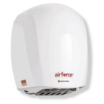 Warner Howard Airforce Mk Iii 1.1Kw Hand Dryer J48-974W3White Bc0323 from B&Q