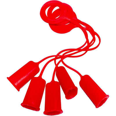 Fastcap Glubot Replacement Red Caps Pack Of 5 For 16Oz (473Ml) Glue Gun from B&Q