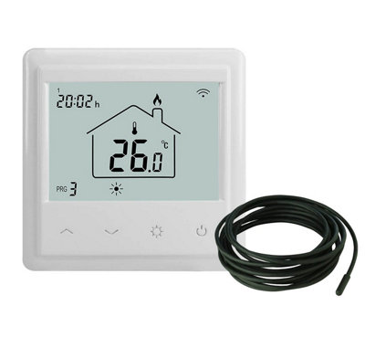 Lowenergie Digital Programmable Thermostat 16A Underfloor Or Electric Heating from B&Q