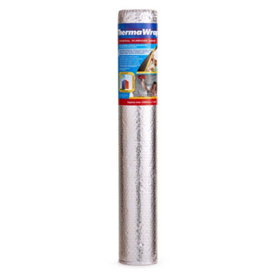 Thermawrap Bubble Foil Insulation 1200mm X 7.5M Heat Reflective Energy Saving from B&Q