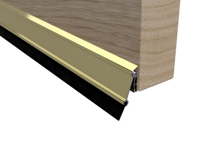 Stormguard 14Sr5340914G 914 mm At3 Automatic Door Threshold-Gold Effect 914mm from B&Q