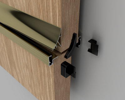 Stormguard Stable Door/dutch Doors Weather Seal Rain And Draught Proofing KitGold