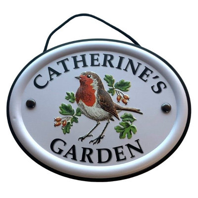 B&Q -  Decorative Bird Garden SignCatherine's Garden