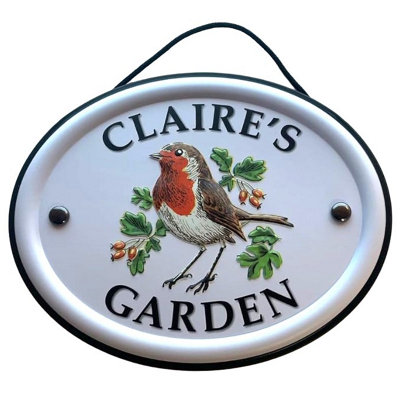 B&Q -  Decorative Bird Garden SignClaire's Garden