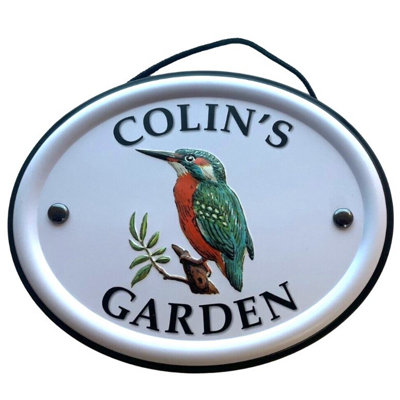 B&Q -  Decorative Bird Garden SignColin's Garden