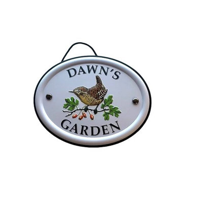 B&Q -  Decorative Bird Garden SignDawn's Garden