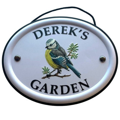 B&Q -  Decorative Bird Garden SignDerek's Garden
