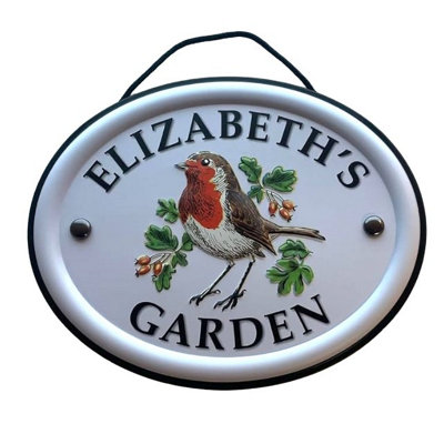 B&Q -  Decorative Bird Garden SignElizabeth's Garden