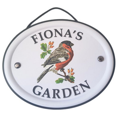 B&Q -  Decorative Bird Garden SignFiona's Garden