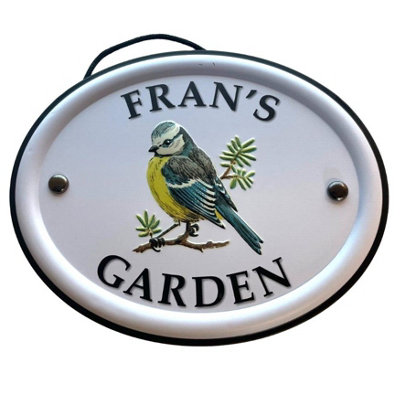 B&Q -  Decorative Bird Garden SignFran's Garden