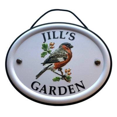 B&Q -  Decorative Bird Garden SignJill's Garden
