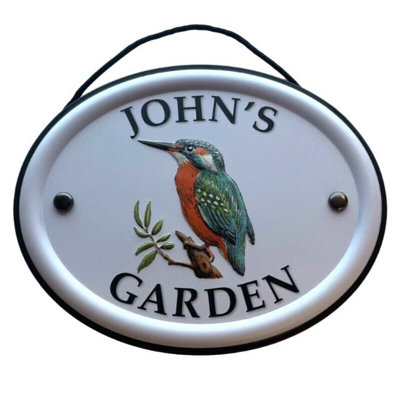 B&Q -  Decorative Bird Garden SignJohn's Garden