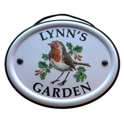 B&Q -  Decorative Bird Garden SignLynn's Garden
