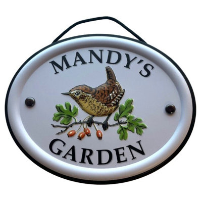 B&Q -  Decorative Bird Garden SignMandy's Garden