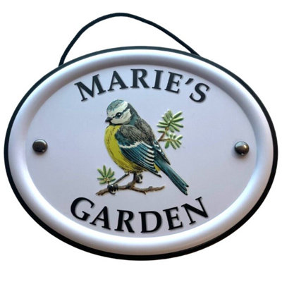 B&Q -  Decorative Bird Garden SignMarie's Garden