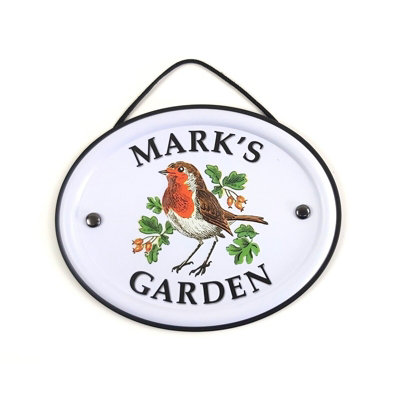 B&Q -  Decorative Bird Garden SignMark's Garden