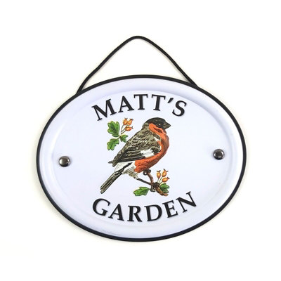 B&Q -  Decorative Bird Garden SignMatt's Garden