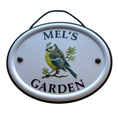 B&Q -  Decorative Bird Garden SignMel's Garden