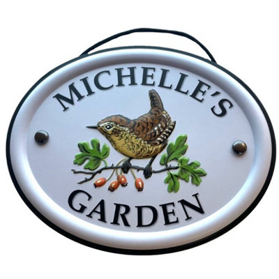 B&Q -  Decorative Bird Garden SignMichelle's Garden