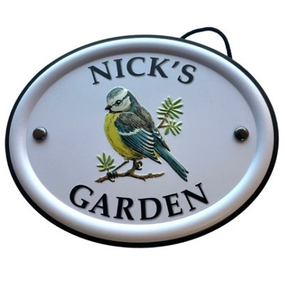 B&Q -  Decorative Bird Garden SignNick's Garden
