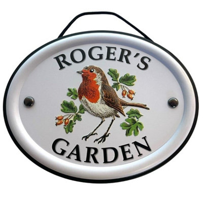 B&Q -  Decorative Bird Garden SignRoger's Garden