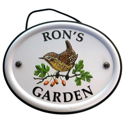 B&Q -  Decorative Bird Garden SignRon's Garden