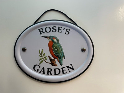 B&Q -  Decorative Bird Garden SignRose's Garden